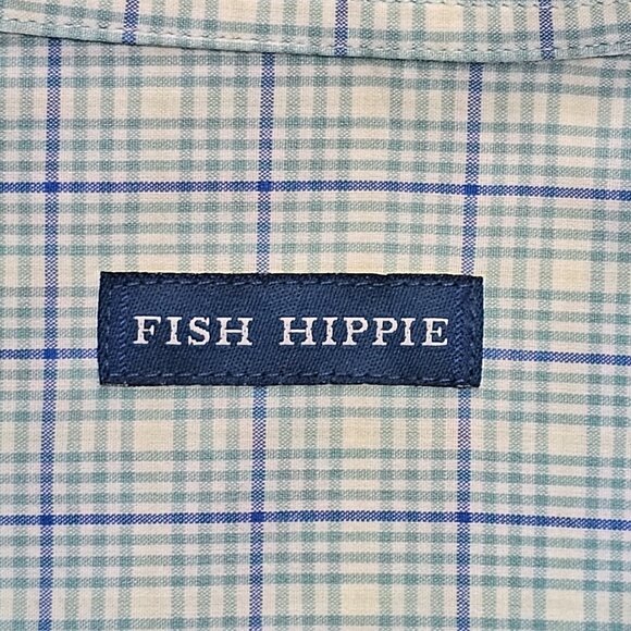 Fish Hippie Button Down XL - Picture 4 of 8